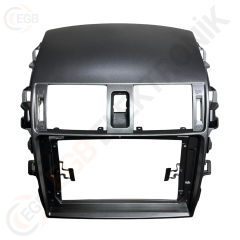 OTO TABLET ÇERÇEVE TOYOTA COROLLA 2007-2012 9'' GRİ TAC-290F