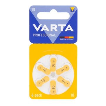 10 NO KULAKLIK PİLİ 6LI PAKET VARTA