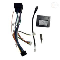 RS1032 FIAT DOBLO 2010-2015 9'' BLACK ÇERÇEVE (FR-12)