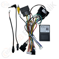 OTO TABLET ÇERÇEVE FORD COURIER 2020+ 9'' SİYAH TAC-264