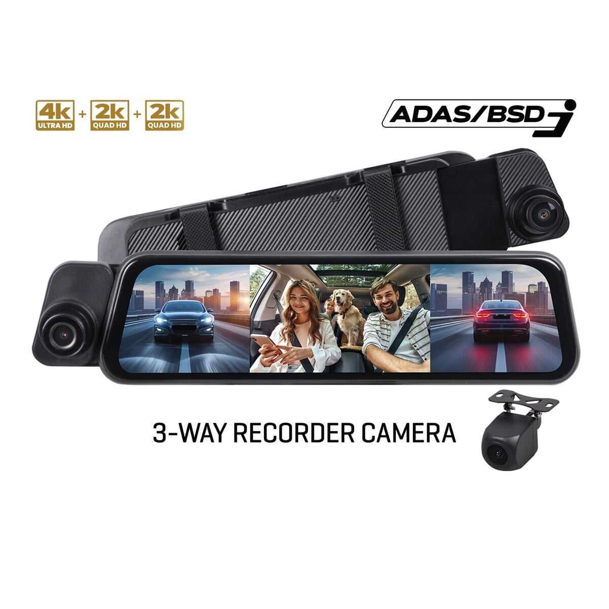 FOR-X X-966DVR 3 CAMERA 9.66'' EKRAN 4K+2K+2K
