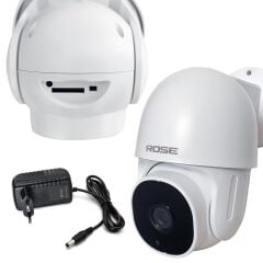 Rose AHD-30100 Wifi PTZ Kamera 360 Derece Sesli İç Mekan 1080p