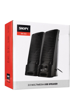 SNOPY SN-510 3 WATT USB 2.0 SİYAH  1+1 SPEAKER