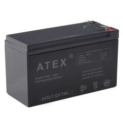 ATEX Kuru Akü 12V 7Ah (15X6.5X9.5cm)