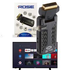 ROSE SD MİNİ TKGS'Lİ Uydu Alıcı Mini Scart DR-5040