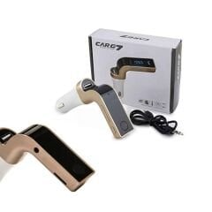 CAR-G7 Fm Transmitter Bluetooth Usb Sd Aux Dijital Ekran