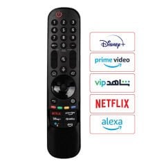 LG IRL0302 SES KOMUTSUZ LG AKB76039906 NETFLIX - PRIME VIDEO - SHAHID VIP - ALEXA TUŞLU LCD LED TV KUMANDA (KMD-69)