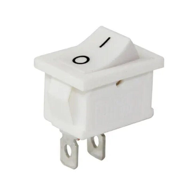 IC-125B-1 MİNİ BEYAZ IŞIKSIZ ON-OFF ANAHTAR AN-1