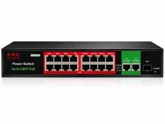 ROSE PR-1630G 16+2 10/100/1000 Gigabit POE Switch