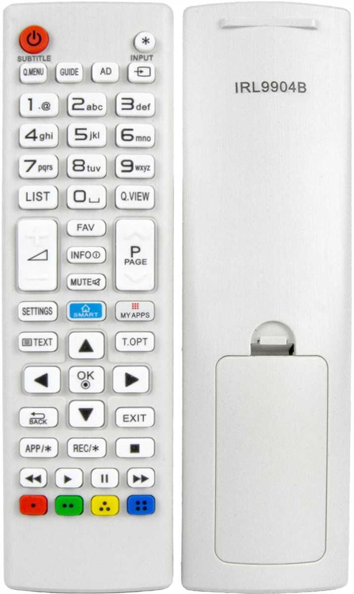 LG IRL9904B 3D RM-L1162 BEYAZ LCD KUMANDA (KMD-135)