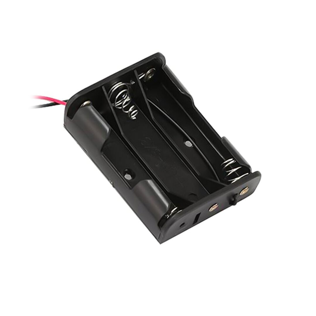 18650 PİLLER İÇİN ÜÇLÜ PİL YUVASI (18650-3) AN-38