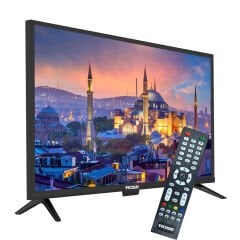 Rose CM-122 R23 22'' Hd Lcd TV Monitör 55 Ekran Kumandalı 12v 220v