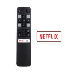 WEKO KL SES KOMUTSUZ  TCL RC 802V FMR1 50 - 55 ANDROID TV NETFLIX TUŞLU AKILLI LCD LED TV KUMANDA