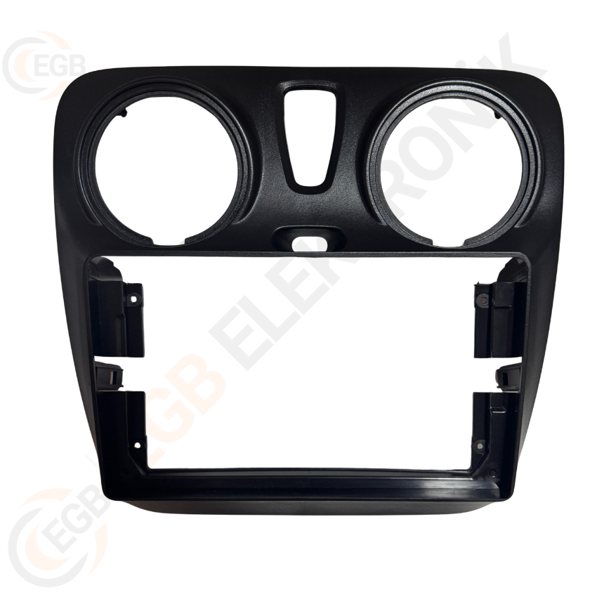 DACIA SANDERO DOCKER LODGY CLİO 2012-2017 CR032B ÇERÇEVE SİYAH 9''