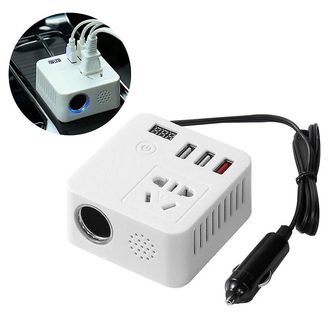 ÇOK FONKSİYONLU USB ARAÇ İNVERTÖRÜ 12V/24V 220V GÜÇ DÖNÜŞTÜRÜCÜ EG-8649