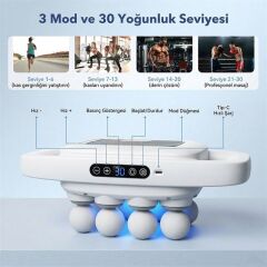 Powermaster PM-29678 Multi-Foksiyonel 8 Başlıklı Profesyonel Selülit Giderici ve Derin Doku Masaj Aleti