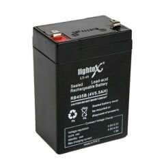 LİGHTEX LT-45N Kuru Akü 4V 5.5Ah (7X10X4.5cm) Işıldak Fener