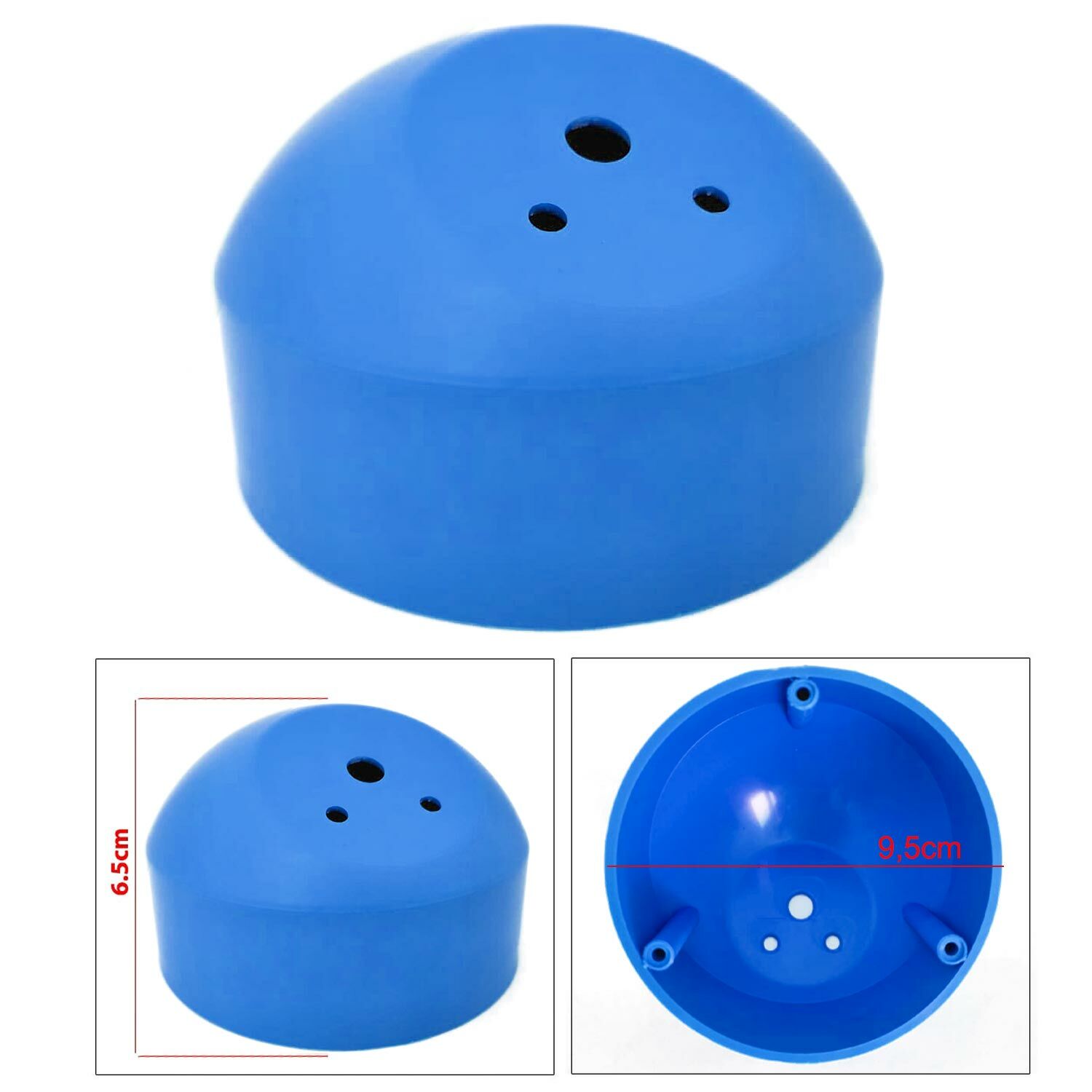 EGB Tweeter Dome Kabin Yuvası 10cm Tabansız Mavi 2 Adet