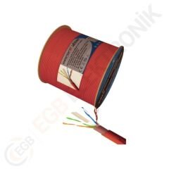 APRONX CAT6 DIŞ ORTAM KIRMIZI 305 METRE