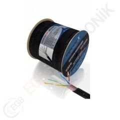 APRONX CAT6 DIŞ ORTAM SİYAH 305 METRE