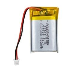 PowerMaster 802030 3.7 Volt 400 Mah Lityum Polimer Pil