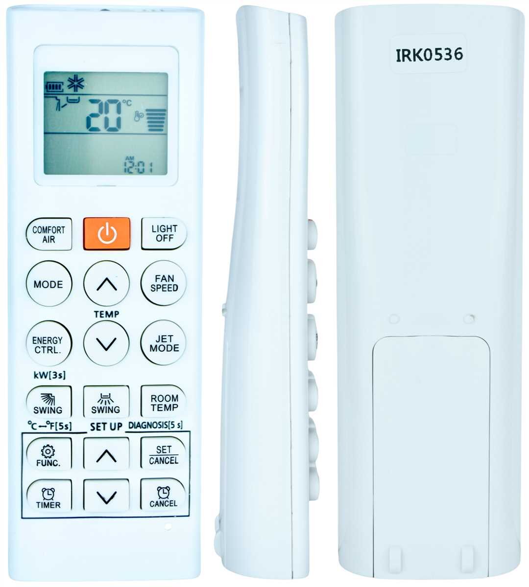 ARÇELİK-BEKO-LG IRL0536 KLİMA KUMANDASI (KMD-08)