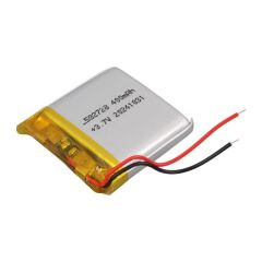Powermaster PM-29469 3.7V 400mAh 582728 Soketsiz Lityum Polimer (Li-Po) Batarya Şarj Edilebilir Pil