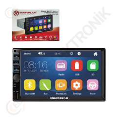 MOONSTAR BMS-7545 Tofaş Tek Din Double Teyp 7 İnç