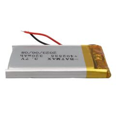 Powermaster PM-29463 3.7V 320mAh 402535 Soketsiz Lityum Polimer (Li-Po) Batarya Şarj Edilebilir Pil