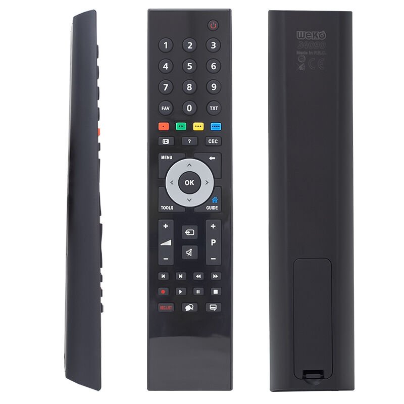 ARÇELİK IRL0183 BEKO METALİK GÖBEKLİ LCD KUMANDA (KMD-116)