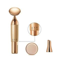 YÜZ MASAJ ALETİ İKİ BAŞLIKLI PİLLİ HF-011