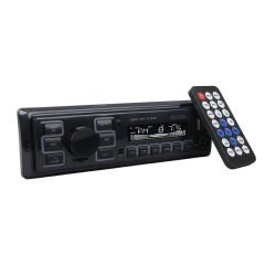 CARSTAR CS-970 7 RENKLİ ÇİFT USB/SD/FM/AUX/BLUETOOTH KUMANDALI OTO TEYP 4X60 WATT
