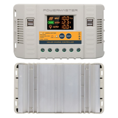 Powermaster PM-50A 12V-24V-36V-48V 50 Amper 4 USB'li Dijital Otomatik Solar Şarj Regülatörü