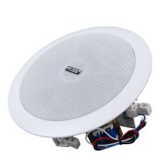 MAGICVOICE MV-160 16 CM 15W TWEETERLİ BEYAZ TRAFOLU ALÇIPAN TAVAN HOPARLÖR