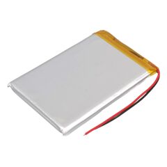 Powermaster PM-27644 3.7V 3.000mAh 505080 Soketsiz Lityum Polimer (Li-Po) Batarya Şarj Edilebilir Ciklet Pil