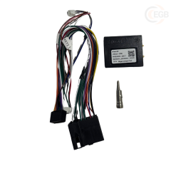 RS0717 RENAULT MEGANE 2 2009-20149''BLACK ÇERÇEVE  (FR-14)