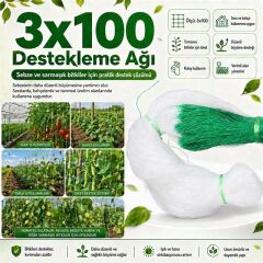 Sunup SN-38881 Bitki Tırmanma Ağı 3x100 m