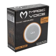 MAGICVOICE MV-11087 16 CM MAX 10 WATT 100 VOLT TRAFOLU ALÇIPAN HOPARLÖR