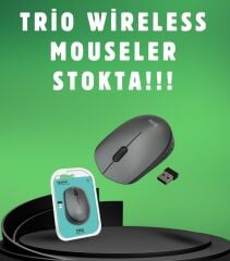 TRİO TR-1910 USB SİYAH 2.4Ghz WIRELESS MOUSE