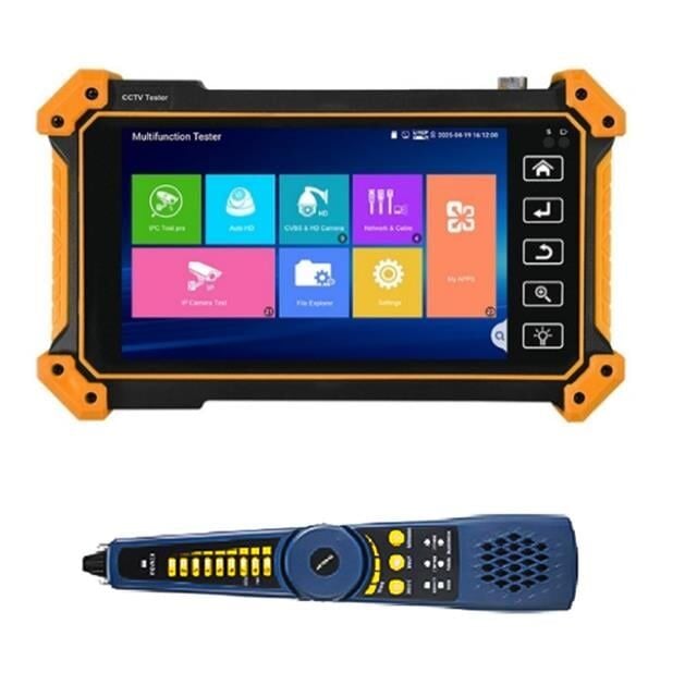 Novacom NVC-MFV56 IP/HD-TVI/CVI/AHD 5.5' Android 10.0 Oled Ekran 1280*720 CCTV Kamera Test Cihazı