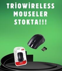 TRİO TR-2210 USB SİYAH 2.4Ghz WIRELESS MOUSE