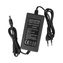 POWERMASTER 34.MA.0001 12 VOLT - 3 AMPER 5.5*2.5 UÇLU PLASTİK KASA MASAÜSTÜ ADAPTÖR