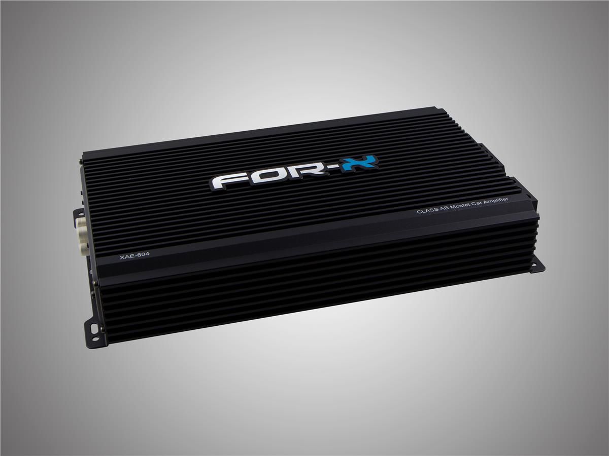 For-X XAE-804 4x80 Rms 4 Kanal Oto Amplifikatör