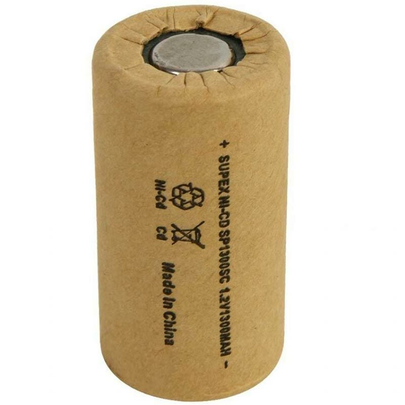 1.2V 1300 MAH TEKLİ ŞARJLI MATKAP PİLİ SUPEX SP1300