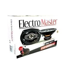 ELECTROMASTER ES-6990 1000 WATT 6X9 OVAL OTO HOPARLÖR (2'Lİ TAKIM)
