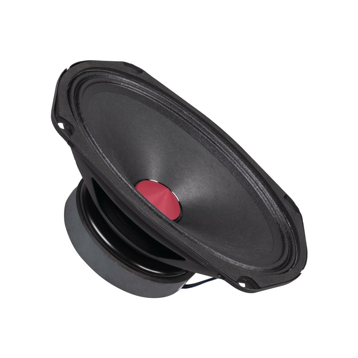 Mobass MBM-369RGB 100W RMS Metal Kapaklı Oval Midrange
