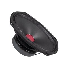 Mobass MBM-369RGB 100W RMS Metal Kapaklı Oval Midrange