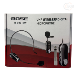 ROSE R-101-KW UHF Kablosuz Kulaklık Mikrofonu