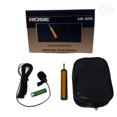 ROSE MK-301S Gold Gövde YAKA MİKROFON