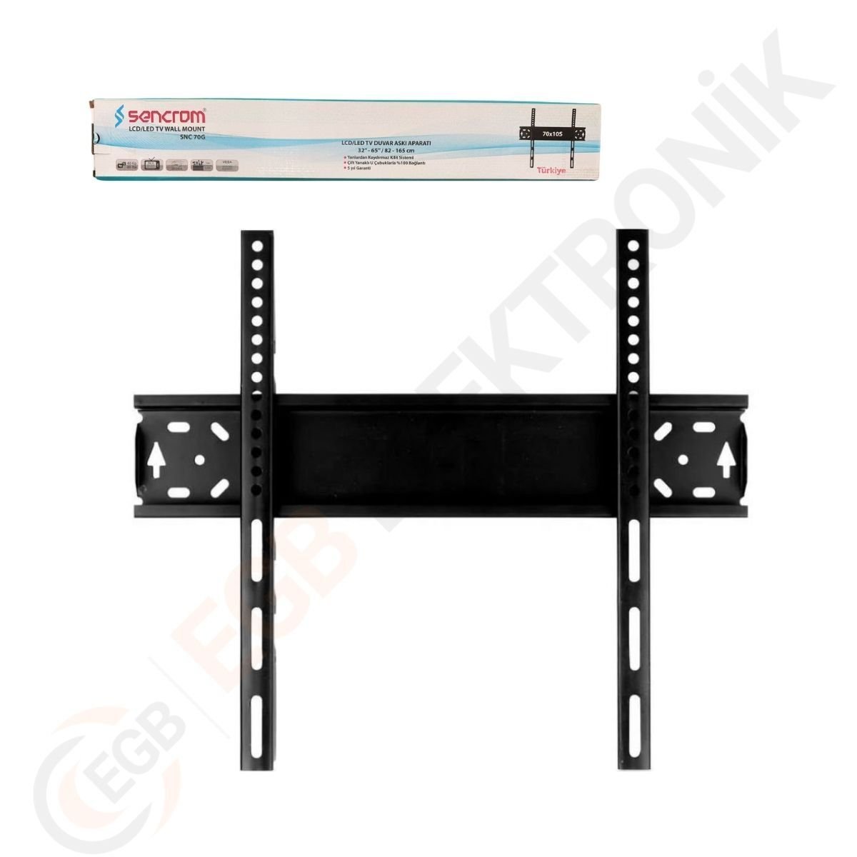 SNC-70 32'' - 65'' SABİT KİLİTLİ LCD-LED TV DUVAR ASKI APARATI